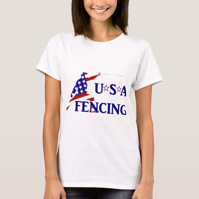 Camiseta Esgrima de Estados Unidos (Anverso)