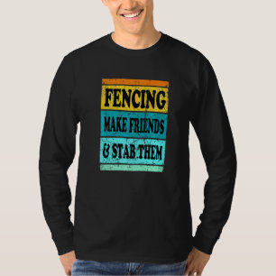 Camiseta Esgrima Deportiva Pun Para Hombres Los Niños Hombr