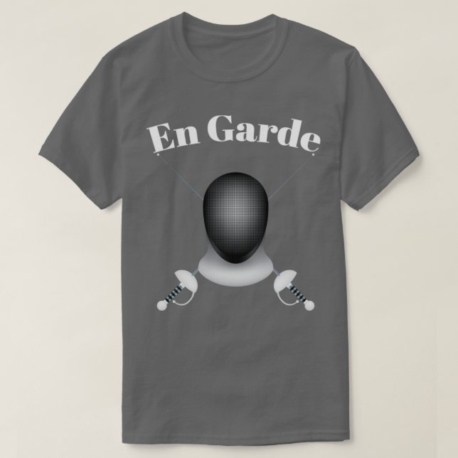 Camiseta Esgrima En Garde (3) (Diseño del anverso)