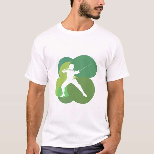 Camiseta Esgrima Epee Fencer (Anverso)