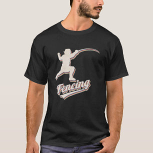 Camiseta Esgrima - Esgrima retro vintage
