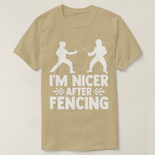 Camiseta esgrima final de la competencia de esgrima (Diseño del anverso)