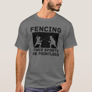 Camiseta Esgrima Otros Deportes Son Inútiles Esgrima Sable