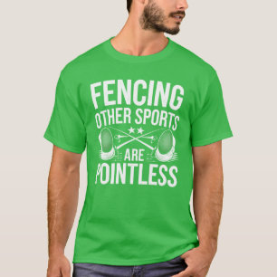 Camiseta Esgrima Otros Deportes Son Inútiles vintage