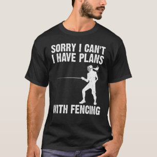 Camiseta Esgrima Para Hombres Mujeres Esgrima Deportes