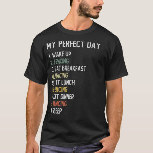 Camiseta Esgrima perfecta para niños hombres de día