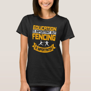 Camiseta Esgrima Relieve metalizado deportivo Epee Saber Es