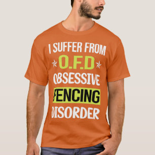 Camiseta Esgrimidor de cercas de amor obsesivo