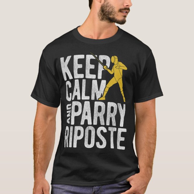 Camiseta Esgrimidor de cercas S2 (136) (Anverso)