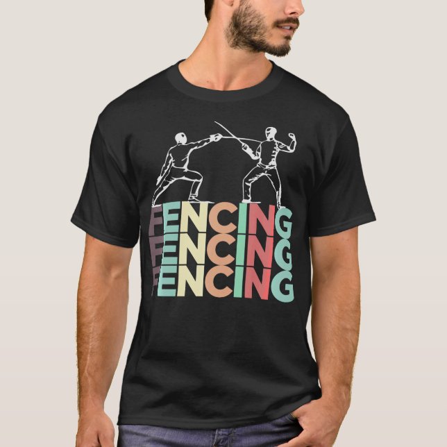 Camiseta Esgrimidor de cercas S2 (145) (Anverso)