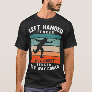 Camiseta Esgrimidor de mano izquierda ventilado lucha contr