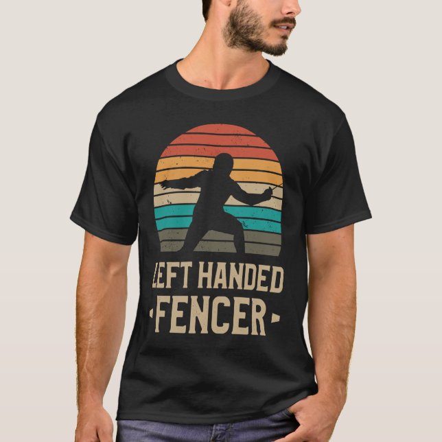 Camiseta Esgrimidores de esgrima flojos para esgrima a mano (Anverso)