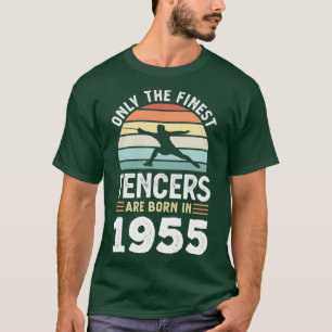 Camiseta Esgrimidores nacidos en 1955 70º regalo de cercado