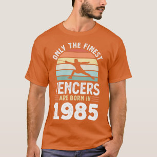 Camiseta Esgrimidores nacidos en 1985 40º regalo de cercado