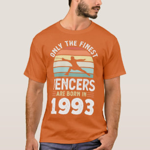 Camiseta Esgrimidores nacidos en 1993: regalo de esgrima po