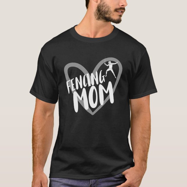 Camiseta Esgrimiendo a mamá Gear (Anverso)