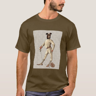Camiseta Esgrimista de Greyhound en Cream Full 2