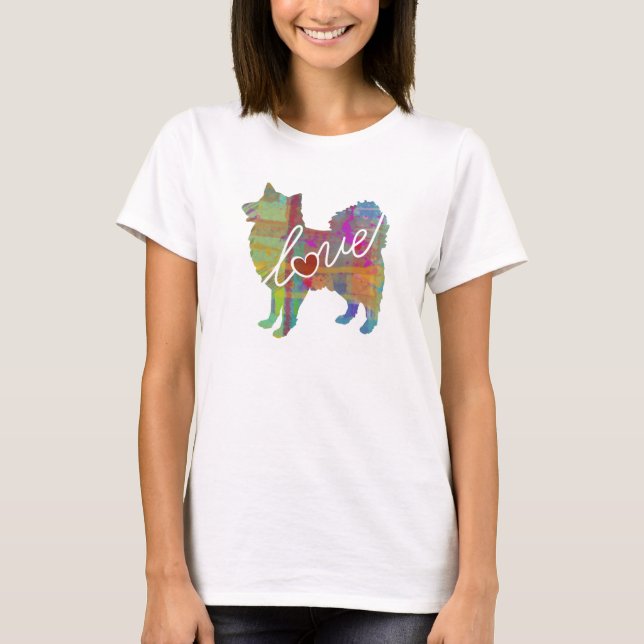 Camiseta Eskimo Americano - Acuarela (Anverso)