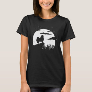 Camiseta Eskimo y Moon Halloween estadounidenses