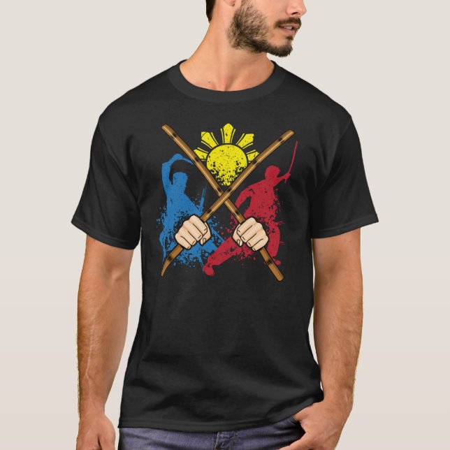 Camiseta Eskrima Arni Kali Martial Art Gift T Shirt (Anverso)
