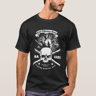 Camiseta Eskrima Kali Arnis Skull Warrill
