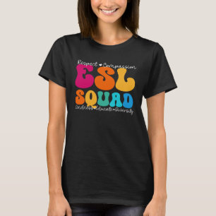 Camiseta ESL Squad Apreciation Week de vuelta a la escuela