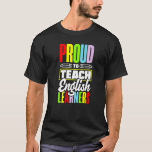 Camiseta Esl Teacher Lingüista Enseñanza multilingüe Orgull