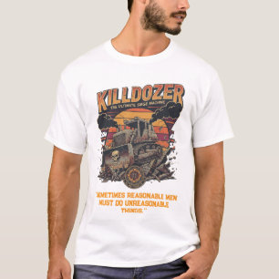 Camiseta Eslogan 2 del tanque Epic Mega Killdozer