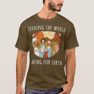 Camiseta Eslogan de agricultura agrícola agrícola para agri