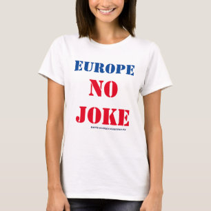 CAMISETA ESLOGAN DE EUROPA