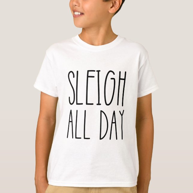 Camiseta eslogan de Navidades divertidos (Anverso)