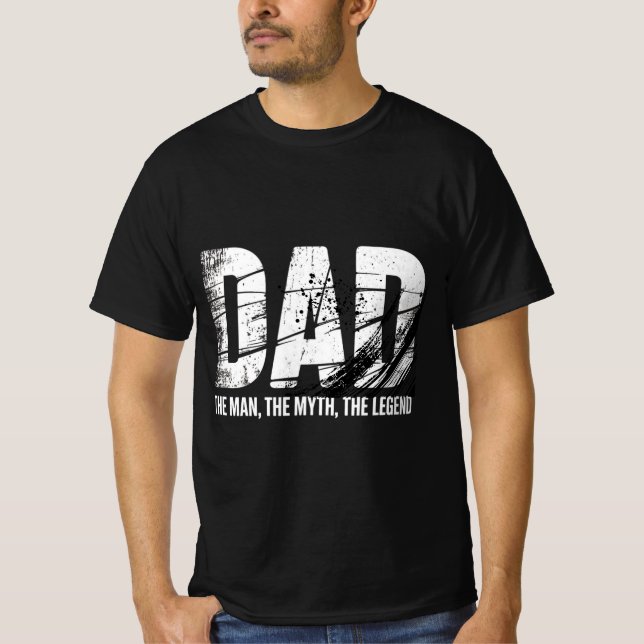 Camiseta Eslogan de Papá (Anverso)