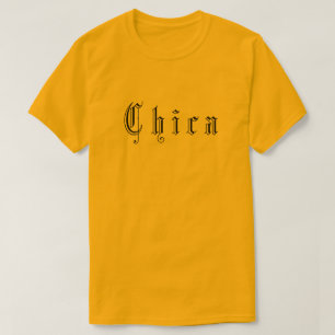 Camiseta Eslogan de película Chica Gothic Blackletter