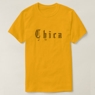 Camiseta Eslogan de película Chica Gothic Blackletter