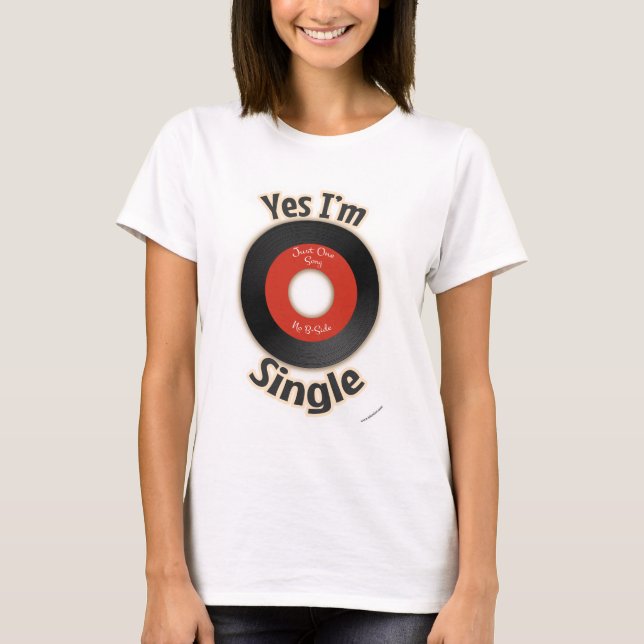 Camiseta Eslogan de Personalizado de música retro de un sol (Anverso)