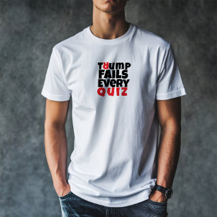 Camiseta eslogan de protesta estudiantil anti trump rojo ne