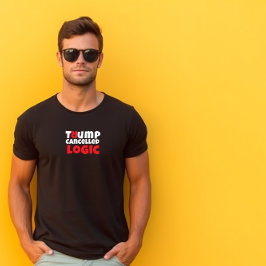 Camiseta Eslogan de protesta estudiantil anti Trump rojo ne