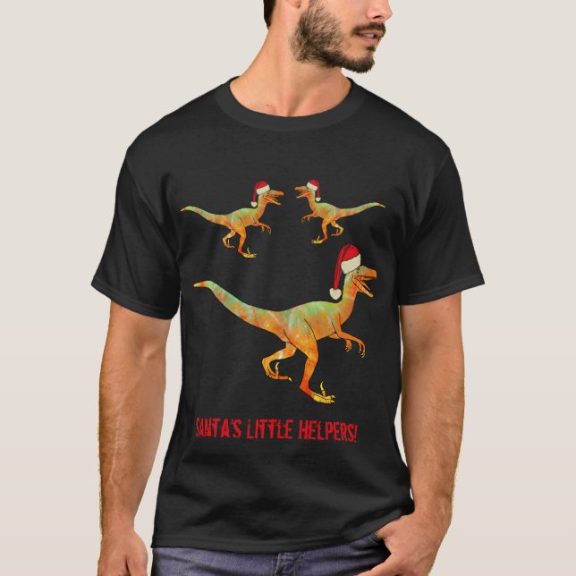 Camiseta Eslogan de Raptor Dinosaurio Festividad de Velocir