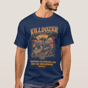 Camiseta Eslogan de tanque megakilodestructor épico