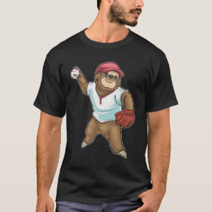 Camiseta Eslogan del béisbol