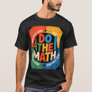 Camiseta Eslogan inspirador Amor Esperanza Miedo Haz las cu