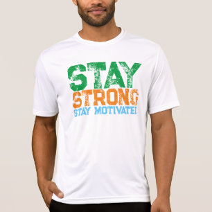 Camiseta Eslogan motivacional