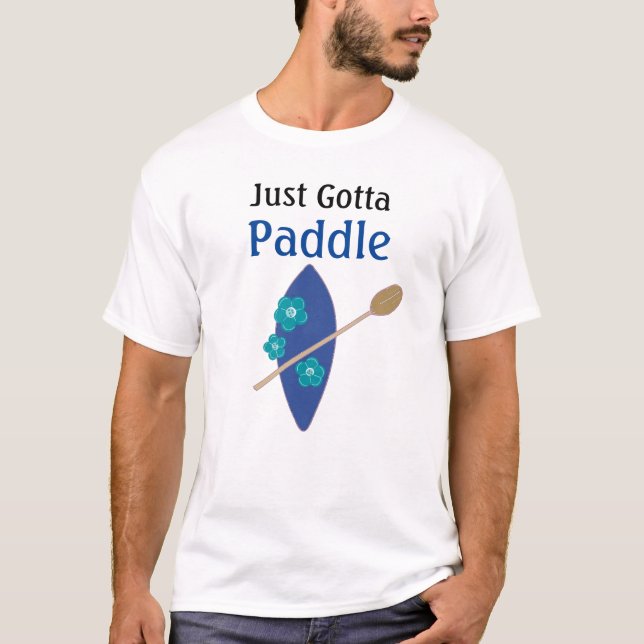 Camiseta Eslogan Solo Tienes Que Remar (Anverso)