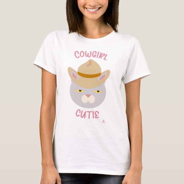 Camiseta Eslóganes de gato de niño Gorra de vaca (Anverso)