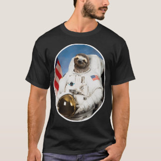 Camiseta Eslóganes divertidos para el astronauta Sloth Gift