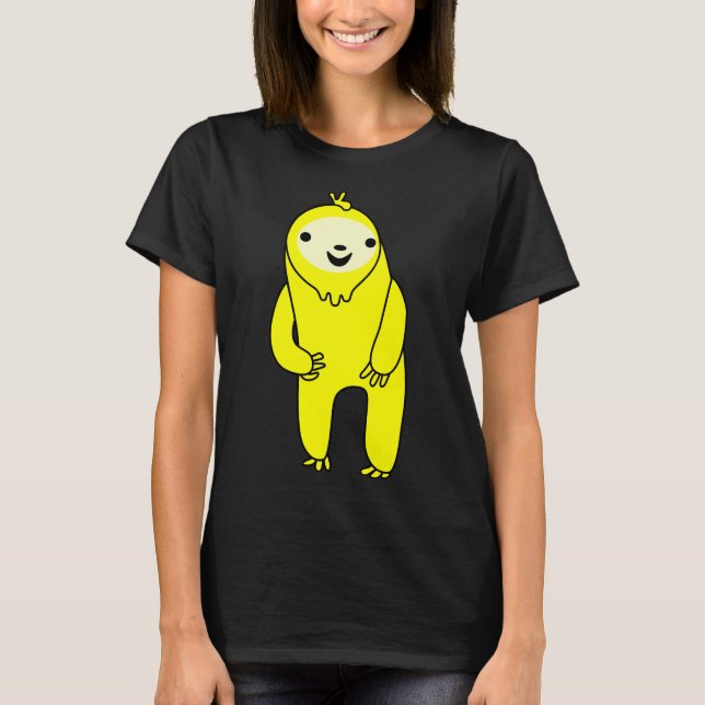 Camiseta Eslora Amarilla Emocionada (Anverso)