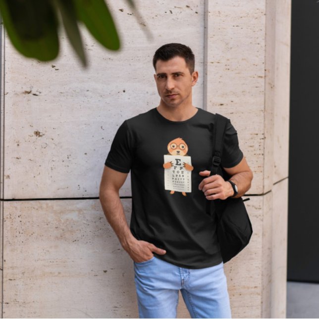 Camiseta Eslora Cuta Con Eyechart (Subido por el creador)