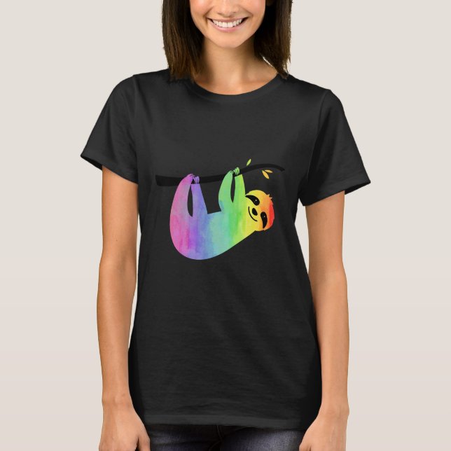 Camiseta Eslora de arcoiris cúpula Lgbtq Silhouette Waterco (Anverso)