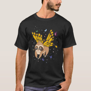 Camiseta Eslora de mariposa animal tropical animal mágico