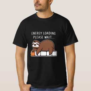 Camiseta eslovaca de carga de energía para los dis